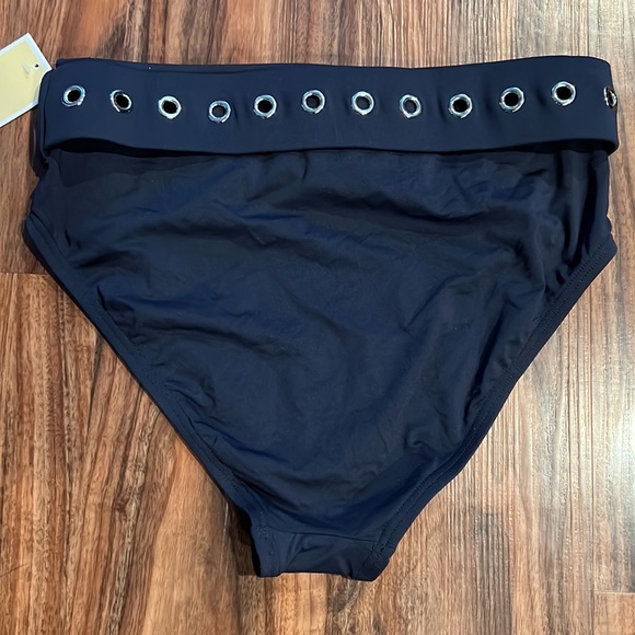 Michael Kors Solid High Waisted Bottom - Picture 9 of 11